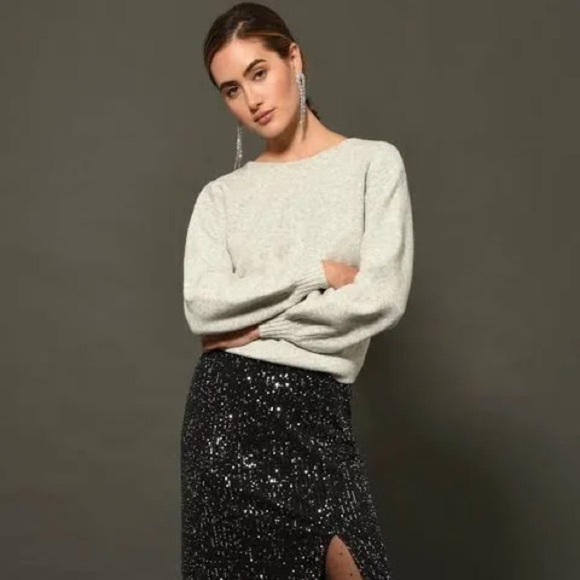 GREYLIN - Twist Back Sweater - light grey - small - Picture 4 of 8